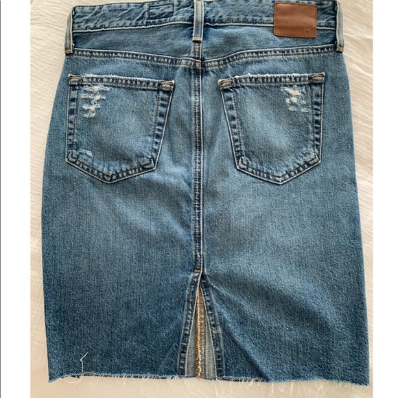 AG “The Erin” Pencil Denim Skirt, Size 25 - Picture 2 of 3
